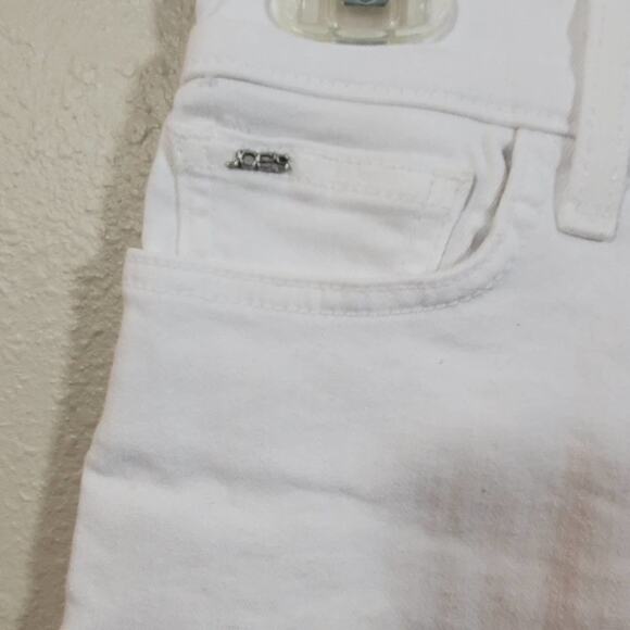 Joe's‎ Jeans White Denim Shorts Frayed Hem Casual Summer Trendy Size 27 - Picture 5 of 7